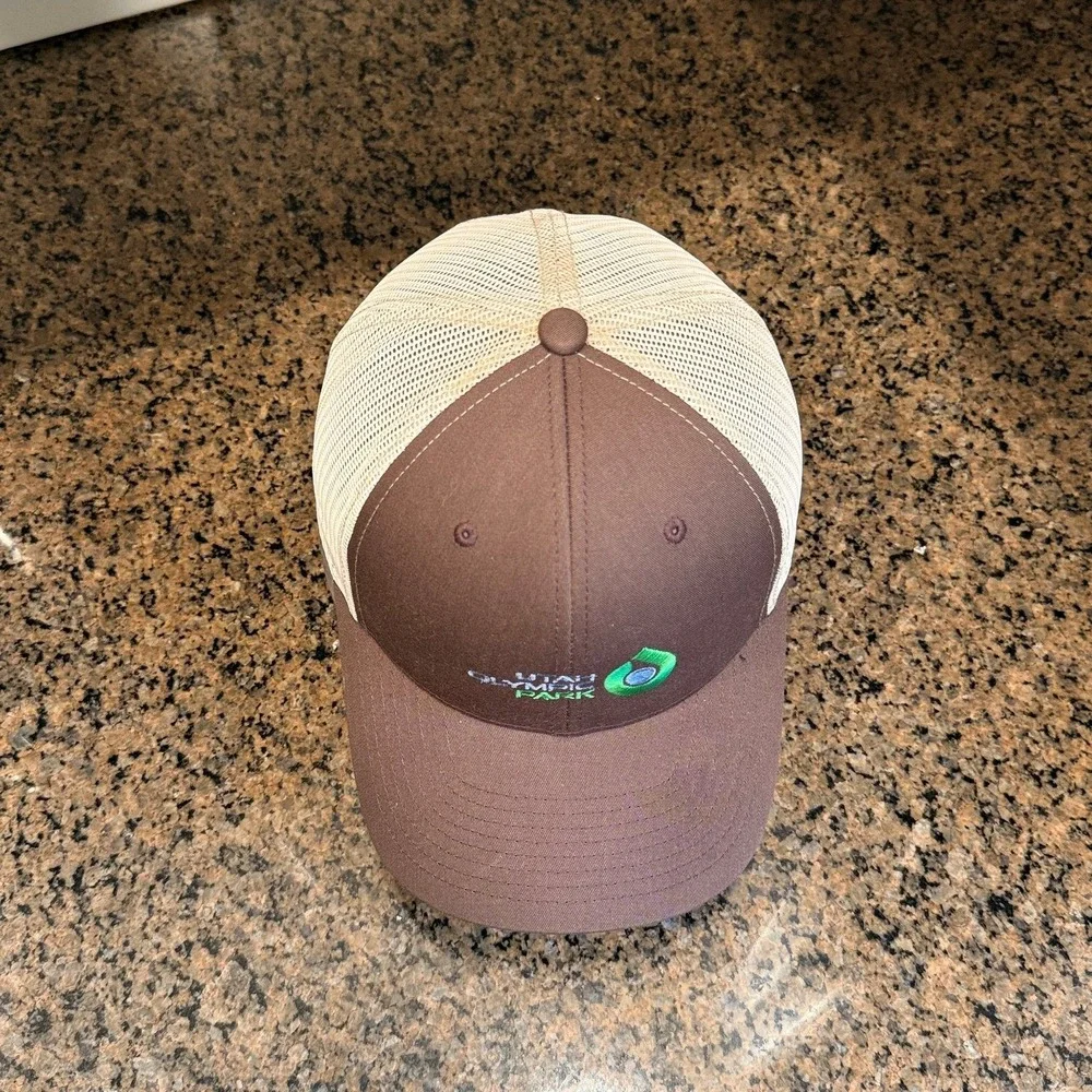 Utah Olympic Park Yupoong The Classics Trucker‎ Hat Cap Snapback Brown